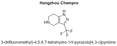 3-(trifluoromethyl)-4,5,6,7-tetrahydro-1H-pyrazolo[4,3-c]pyridine