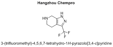 3-(trifluoromethyl)-4,5,6,7-tetrahydro-1H-pyrazolo[3,4-c]pyridine