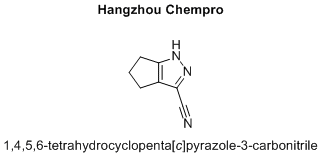 1,4,5,6-tetrahydrocyclopenta[c]pyrazole-3-carbonitrile