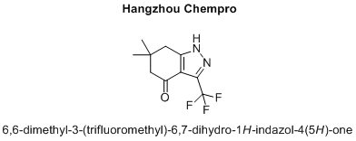 6,6-dimethyl-3-(trifluoromethyl)-6,7-dihydro-1H-indazol-4(5H)-one