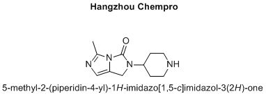 5-methyl-2-(piperidin-4-yl)-1H-imidazo[1,5-c]imidazol-3(2H)-one