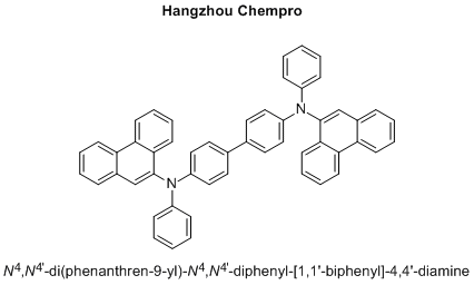 N4,N4'-di(phenanthren-9-yl)-N4,N4'-diphenyl-[1,1'-biphenyl]-4,4'-diamine