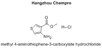 methyl 4-aminothiophene-3-carboxylate hydrochloride
