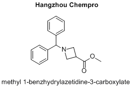 methyl 1-benzhydrylazetidine-3-carboxylate