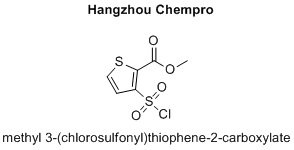 methyl 3-(chlorosulfonyl)thiophene-2-carboxylate