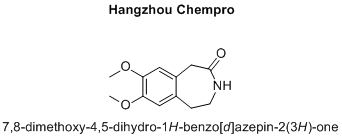 7,8-dimethoxy-4,5-dihydro-1H-benzo[d]azepin-2(3H)-one