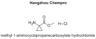 methyl 1-aminocyclopropanecarboxylate hydrochloride