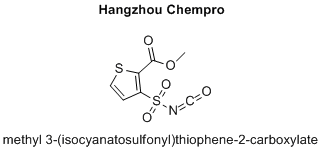 methyl 3-(isocyanatosulfonyl)thiophene-2-carboxylate