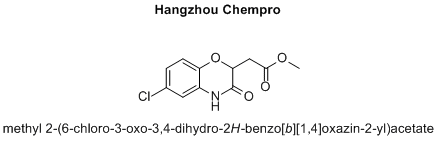 methyl 2-(6-chloro-3-oxo-3,4-dihydro-2H-benzo[b][1,4]oxazin-2-yl)acetate