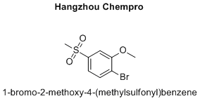 1-bromo-2-methoxy-4-(methylsulfonyl)benzene