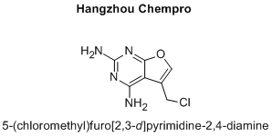 5-(chloromethyl)furo[2,3-d]pyrimidine-2,4-diamine