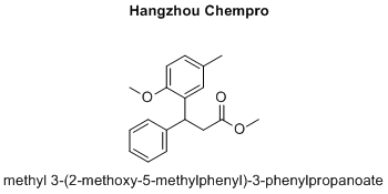 methyl 3-(2-methoxy-5-methylphenyl)-3-phenylpropanoate