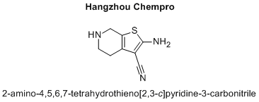 2-amino-4,5,6,7-tetrahydrothieno[2,3-c]pyridine-3-carbonitrile