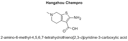 2-amino-6-methyl-4,5,6,7-tetrahydrothieno[2,3-c]pyridine-3-carboxylic acid