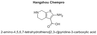 2-amino-4,5,6,7-tetrahydrothieno[2,3-c]pyridine-3-carboxylic acid