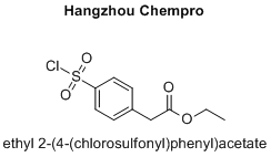 ethyl 2-(4-(chlorosulfonyl)phenyl)acetate