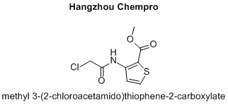 methyl 3-(2-chloroacetamido)thiophene-2-carboxylate
