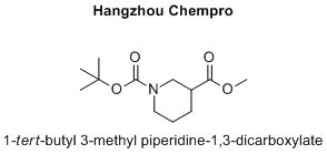 1-tert-butyl 3-methyl piperidine-1,3-dicarboxylate