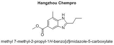 methyl 7-methyl-2-propyl-1H-benzo[d]imidazole-5-carboxylate