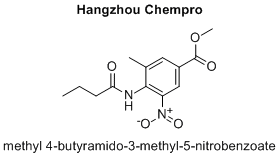 methyl 4-butyramido-3-methyl-5-nitrobenzoate