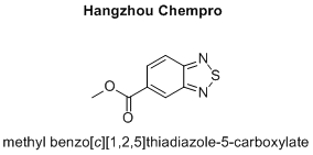 methyl benzo[c][1,2,5]thiadiazole-5-carboxylate