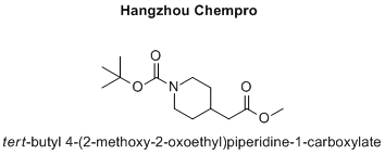 tert-butyl 4-(2-methoxy-2-oxoethyl)piperidine-1-carboxylate