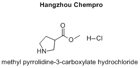 methyl pyrrolidine-3-carboxylate hydrochloride
