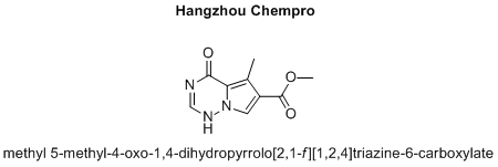 methyl 5-methyl-4-oxo-1,4-dihydropyrrolo[2,1-f][1,2,4]triazine-6-carboxylate