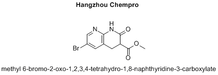 methyl 6-bromo-2-oxo-1,2,3,4-tetrahydro-1,8-naphthyridine-3-carboxylate