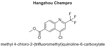 methyl 4-chloro-2-(trifluoromethyl)quinoline-6-carboxylate