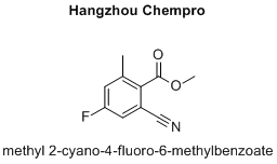 methyl 2-cyano-4-fluoro-6-methylbenzoate