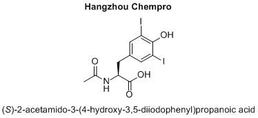 (S)-2-acetamido-3-(4-hydroxy-3,5-diiodophenyl)propanoic acid