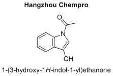 1-(3-hydroxy-1H-indol-1-yl)ethanone