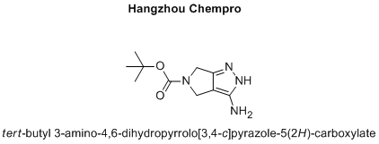 tert-butyl 3-amino-4,6-dihydropyrrolo[3,4-c]pyrazole-5(2H)-carboxylate