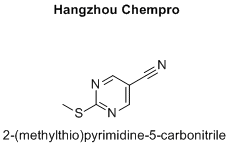 2-(methylthio)pyrimidine-5-carbonitrile