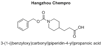 3-(1-((benzyloxy)carbonyl)piperidin-4-yl)propanoic acid
