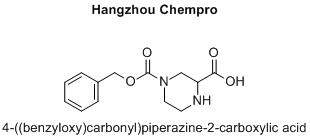 4-((benzyloxy)carbonyl)piperazine-2-carboxylic acid