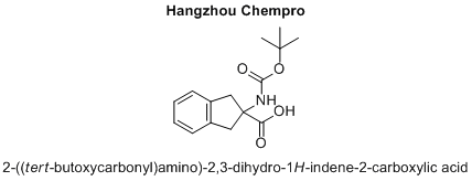 2-((tert-butoxycarbonyl)amino)-2,3-dihydro-1H-indene-2-carboxylic acid
