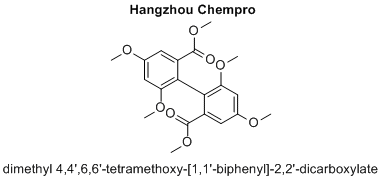 dimethyl 4,4',6,6'-tetramethoxy-[1,1'-biphenyl]-2,2'-dicarboxylate