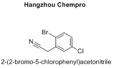 2-(2-bromo-5-chlorophenyl)acetonitrile