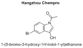 1-(5-bromo-3-hydroxy-1H-indol-1-yl)ethanone