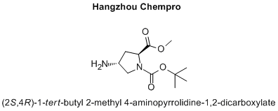 (2S,4R)-1-tert-butyl 2-methyl 4-aminopyrrolidine-1,2-dicarboxylate