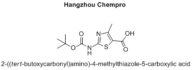 2-((tert-butoxycarbonyl)amino)-4-methylthiazole-5-carboxylic acid