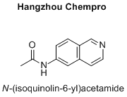 N-(isoquinolin-6-yl)acetamide
