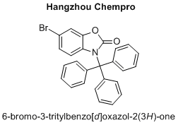 6-bromo-3-tritylbenzo[d]oxazol-2(3H)-one