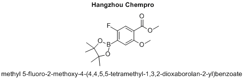 methyl 5-fluoro-2-methoxy-4-(4,4,5,5-tetramethyl-1,3,2-dioxaborolan-2-yl)benzoate