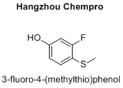 3-fluoro-4-(methylthio)phenol