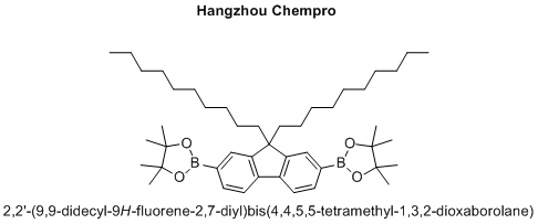 2,2'-(9,9-didecyl-9H-fluorene-2,7-diyl)bis(4,4,5,5-tetramethyl-1,3,2-dioxaborolane)