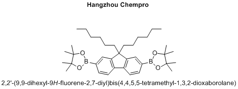 2,2'-(9,9-dihexyl-9H-fluorene-2,7-diyl)bis(4,4,5,5-tetramethyl-1,3,2-dioxaborolane)