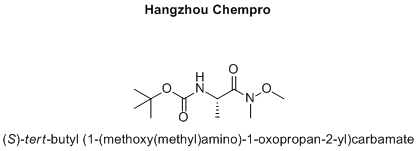 (S)-tert-butyl (1-(methoxy(methyl)amino)-1-oxopropan-2-yl)carbamate